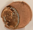 1983 1c Lincoln Cent Struck 50% Off-Center CACG MS62 Red