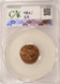 1988 1c Lincoln Cent Struck 20% Off-Center CACG MS63 Red