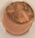 1993 1c Lincoln Cent Struck 35% Off-Center CACG MS63 Red