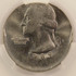1989-P 25c Washington Quarter Struck 18% Off-Center CACG AU58