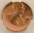 1988 1c Lincoln Cent Struck 15% Off-Center CACG MS63 Red
