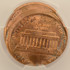 1988 1c Lincoln Cent Struck 15% Off-Center CACG MS63 Red
