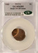 1980 1c Lincoln Cent Struck 70% Off-Center CACG MS63 RB