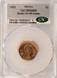 1993 1c Lincoln Cent Struck 10% Off-Center CACG MS64 Red