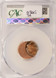 1990 1c Lincoln Cent Struck 40% Off-Center CACG MS64 Red