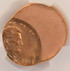 1992-x 1c Lincoln Cent Struck 55% Off-Center CACG MS65 Red