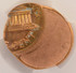 1992-x 1c Lincoln Cent Struck 55% Off-Center CACG MS65 Red