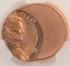 1995 1c Lincoln Cent Struck 45% Off-Center CACG MS65 Red
