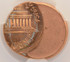 1995 1c Lincoln Cent Struck 45% Off-Center CACG MS65 Red