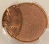 1991 1c Lincoln Cent Struck 60% Off-Center CACG MS64 Red
