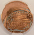 1991 1c Lincoln Cent Struck 35% Off-Center CACG MS63 Red