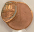 1985 1c Lincoln Cent Struck 55% Off-Center CACG MS62 Red