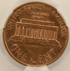 ND 1c Lincoln Cent Struck Thru Obverse CACG MS61 RB