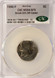 1990-P 5c Jefferson Nickel Struck 20% Off-Center CACG MS64 6FS
