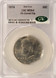 1974 50c Kennedy Half 3% Curved Clip CACG MS64