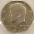 1968-D 50c Kennedy Half 2% Curved Clip CACG AU58