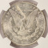 1885-O $1 Morgan Dollar Struck Thru & Partially Retained NGC MS61