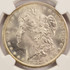 1881-CC $1 Morgan Dollar Partial Collar NGC MS64