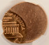1970-D 1c Lincoln Cent Struck 55% Off-Center CACG MS65 Red