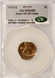 1972-D 1c Lincoln Cent Struck 20% Off-Center CACG MS63 Red