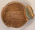 ND 1c Lincoln Cent Double-Struck, 5% & 90% Off-Center CACG MS64 Red
