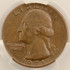 1971-D 25c Washington Quarter Missing Obverse Clad Layer CACG AU58 BN