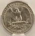 1971-D 25c Washington Quarter Missing Obverse Clad Layer CACG AU58 BN