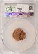 1990 1c Lincoln Cent Struck 55% Off-Center CACG MS63 Red