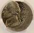 1990-P 5c Jefferson Nickel Struck 20% Off-Center CACG MS64 6FS