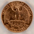 1994-D 25c Washington Quarter Reverse Missing Clad Layer PCGS MS63 Red