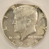1966 50c Kennedy Half 3% Straight Clip CACG MS64