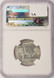 1956 50c Franklin Half Struck on Quarter Planchet 6.2 Grams NGC MS63