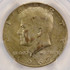1967 50c Kennedy Half Partial Missing Clad Layer 9.53 Grams PCGS MS63