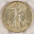 1936-D 50c Walking Half Rim Clip PCGS MS63
