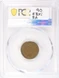 1901 1c Indian Cent 30% Split Planchet After Strike PCGS F15