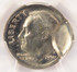 1990-P 10c Roosevelt Dime 12% Indent and Partial Collar PCGS MS64