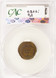 1901 1c Indian Cent Struck 5% Off-Center CACG F12