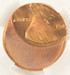 1983 1c Lincoln Cent Struck 35% Off-Center CACG MS65 Red
