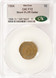 1904 1c Indian Cent Struck 5% Off-Center CACG F12