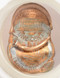 1998 1c Lincoln Cent 3 Coin Bonded Pile Up Multi-Struck 7.5 Grams NGC MS67 Red
