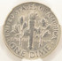 1968-D 10c Roosevelt Dime Missing Obverse Clad Layer CACG AU58 BN