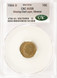 1968-D 10c Roosevelt Dime Missing Obverse Clad Layer CACG AU58 BN