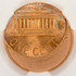 1999 1c Lincoln Cent Struck 20% Off-Center CACG MS64 Red