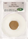1897 1c Indian Cent Partial Collar Strike CACG F15