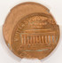 1995 1c Lincoln Cent Struck 25% Off-Center CACG MS64 Red