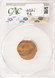1995 1c Lincoln Cent Struck 25% Off-Center CACG MS64 Red