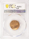 1965 1c Lincoln Cent Struck 25% Off-Center at 1:00 PCGS MS63 Red/Brown