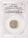 2001 1c Lincoln Cent Struck on Dime Double-Denomination PCGS MS66
