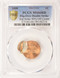 2000 1c Lincoln Cent Flipover Double-Struck, 2nd 80% Off-Center PCGS MS66 Red