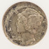 1917-S 10c Mercury Dime Struck 10% Off-Center NGC AU58 FB